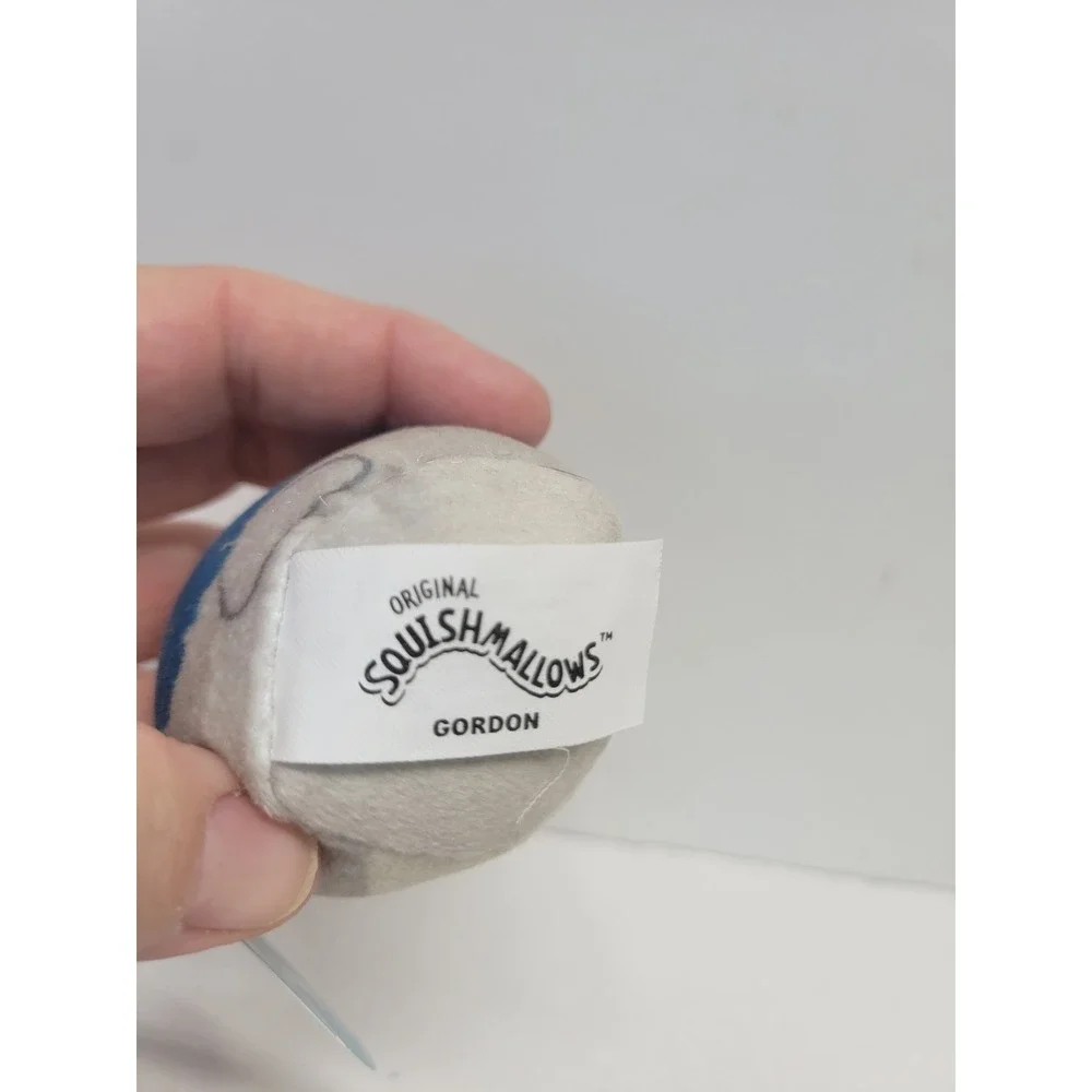 Squishmallows Gordon the Shark‎ McDonalds 2023 Happy Meal Plush Bandana Vest 3